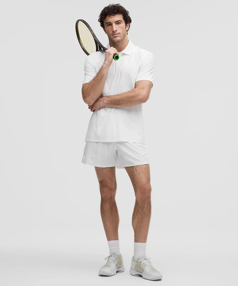 Striped Mesh Tennis Short 5" | Men's Shorts