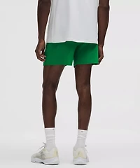Striped Mesh Tennis Short 5"