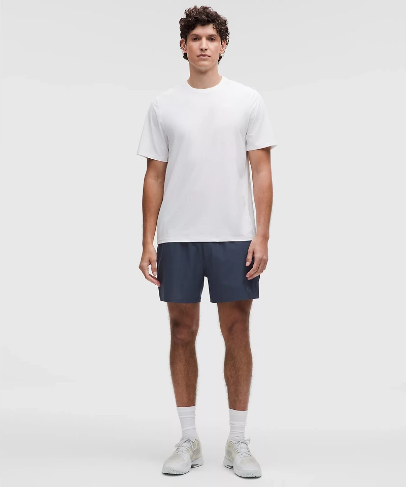 Striped Mesh Tennis Short 5" | Men's Shorts