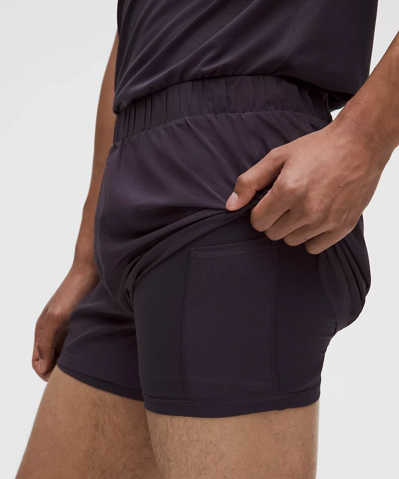 Mile Maker Ripstop Lined Short 4" | Men's Shorts