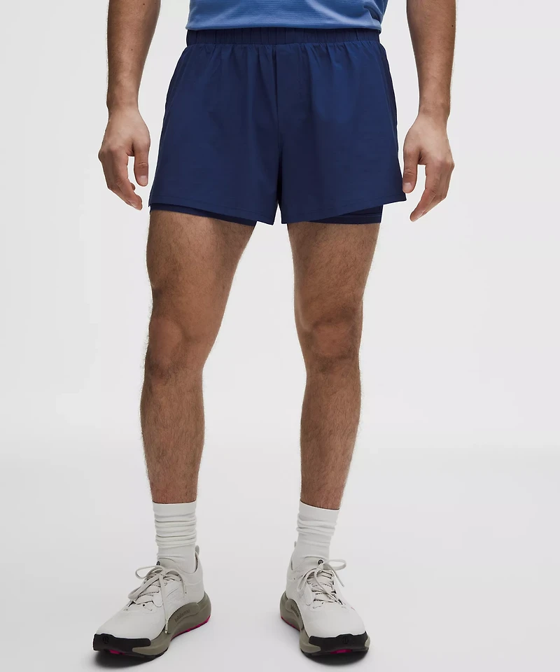 Mile Maker Ripstop Lined Short 4"