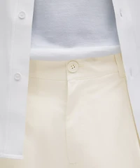 Woven Relaxed-Fit Pleated Short 8" | Men's Shorts