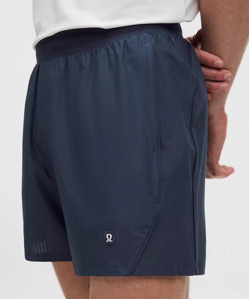Striped Mesh Tennis Short 5" | Men's Shorts