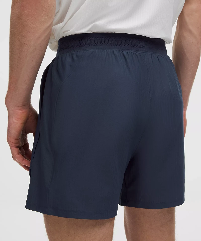 Striped Mesh Tennis Short 5" | Men's Shorts