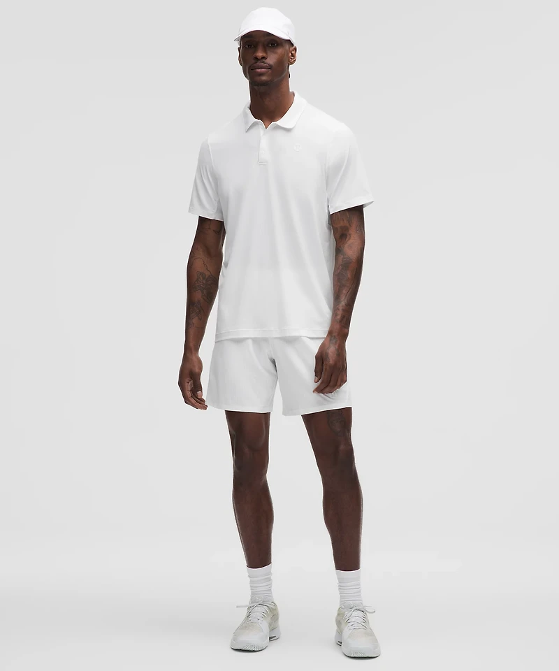 Striped Mesh Tennis Short 7" | Men's Shorts