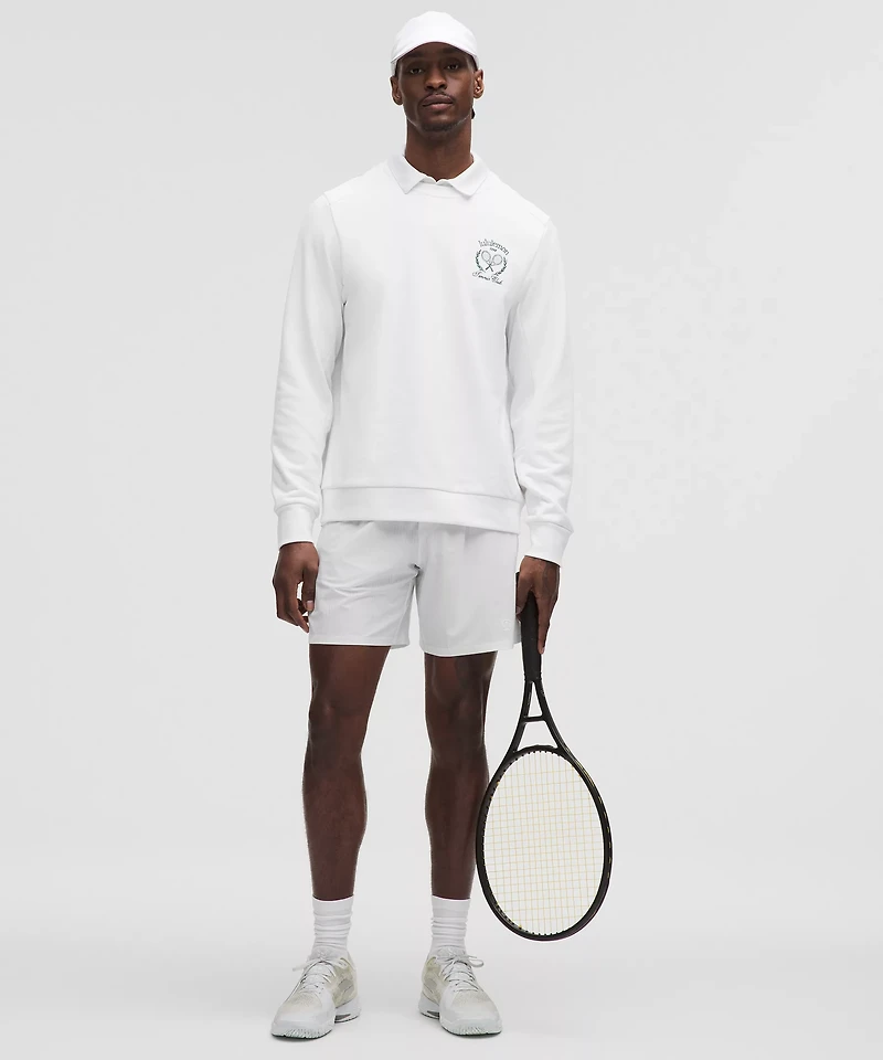 Striped Mesh Tennis Short 7" | Men's Shorts
