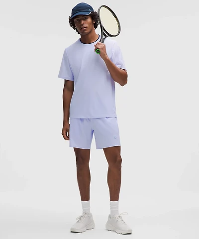 Striped Mesh Tennis Short 7" | Men's Shorts
