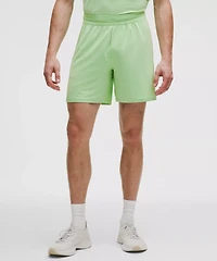 Mesh-Panelled Tennis Short 7"