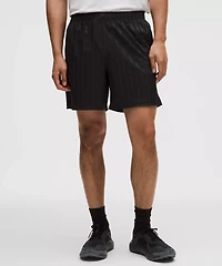 Satin Stripe Linerless Short 7"