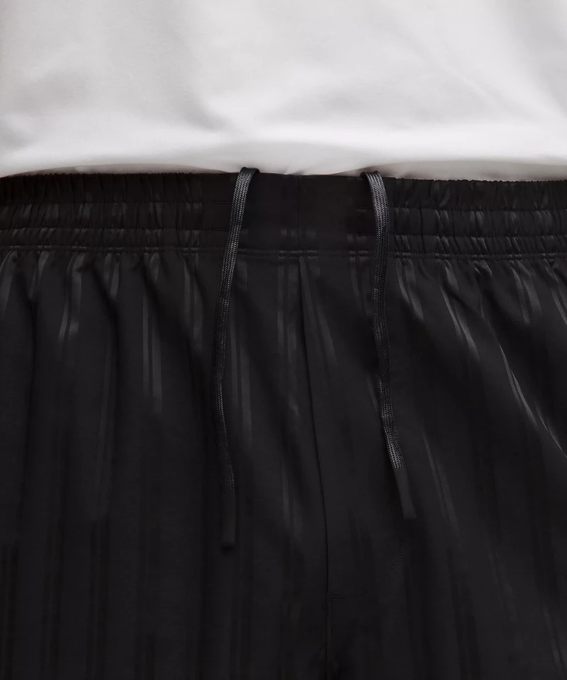 Satin Stripe Linerless Short 7"