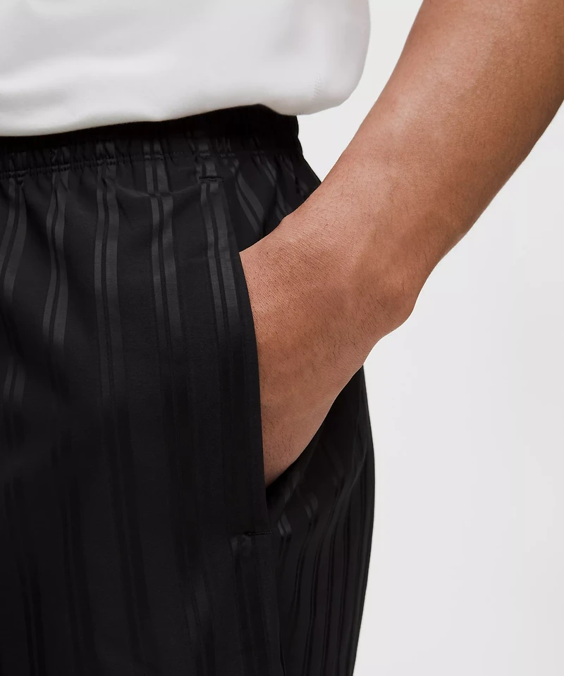 Satin Stripe Linerless Short 7"