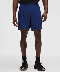 Satin Stripe Linerless Short 7"