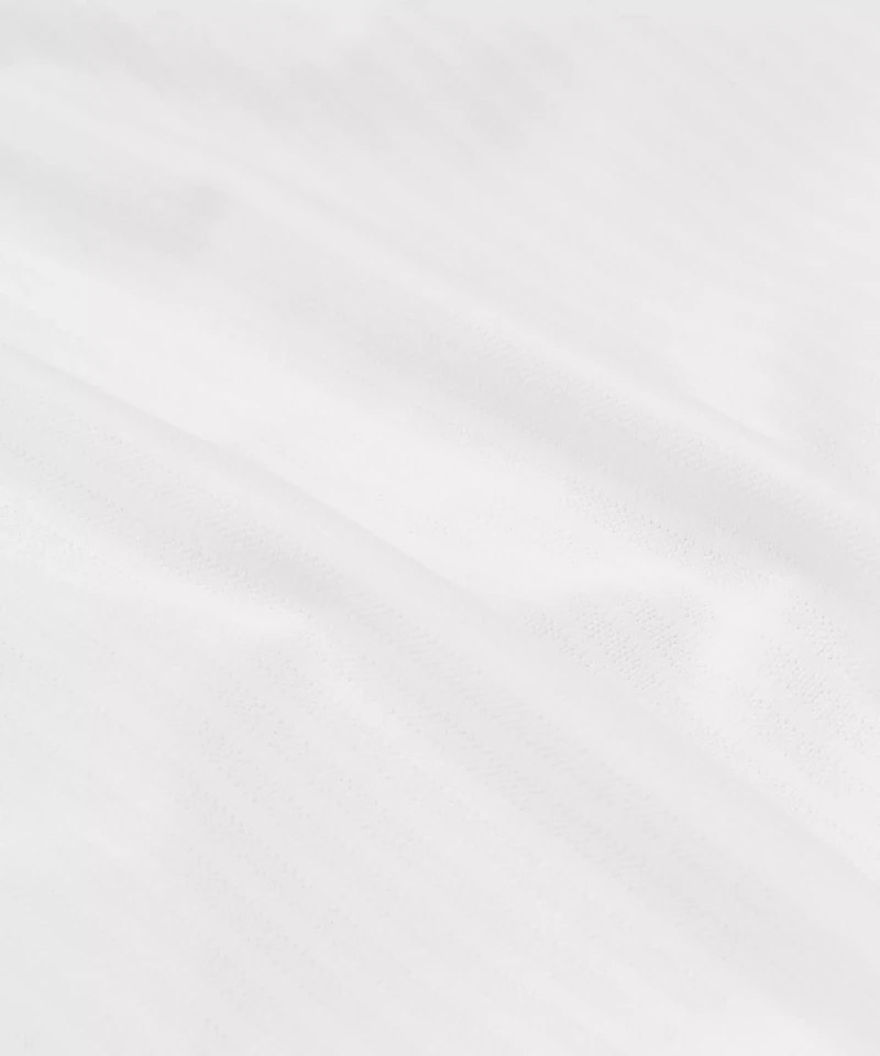 Striped Mesh Tennis Short 5"