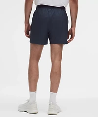 Striped Mesh Tennis Short 5"