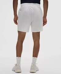 Striped Mesh Tennis Short 7"