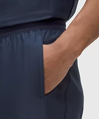 Striped Mesh Tennis Short 7"