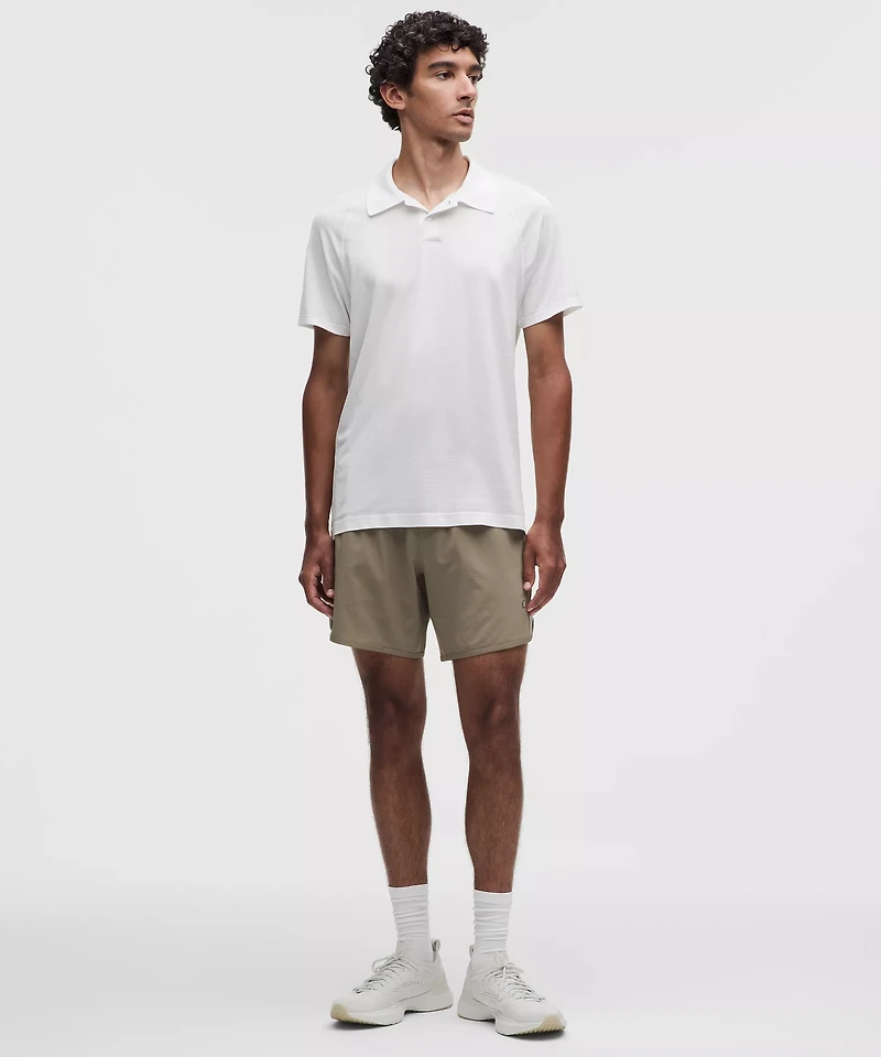 Lightweight Mesh-Pannelled Tennis Short 7"