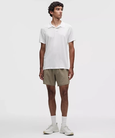 Lightweight Mesh-Pannelled Tennis Short 7"