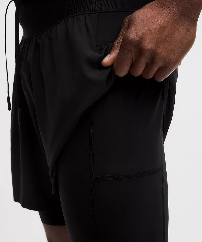 Fast and Free Multi-Pocket Running Short 5"