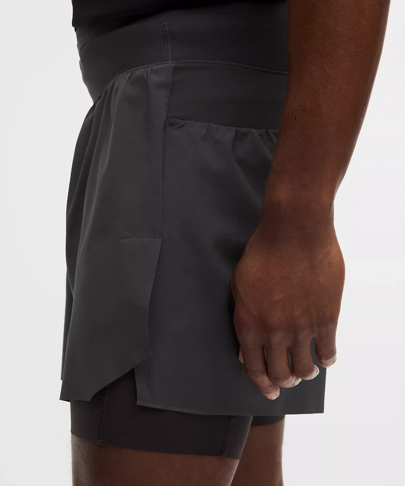 Fast and Free Multi-Pocket Running Short 5"