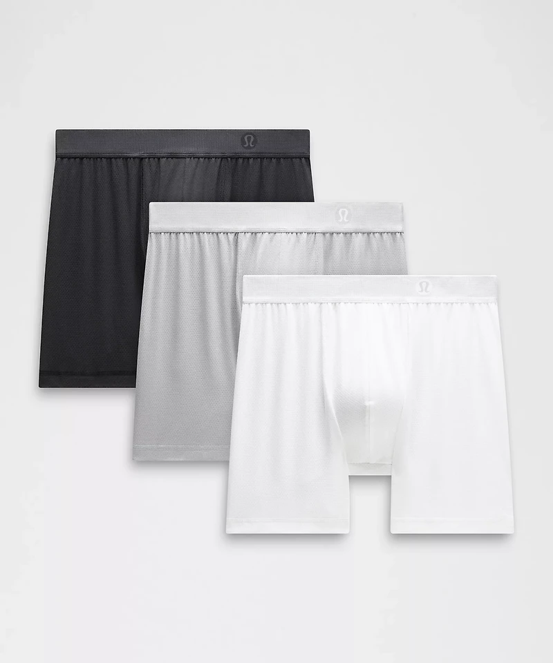 Always Motion Mesh Boxer 5" *3 Pack