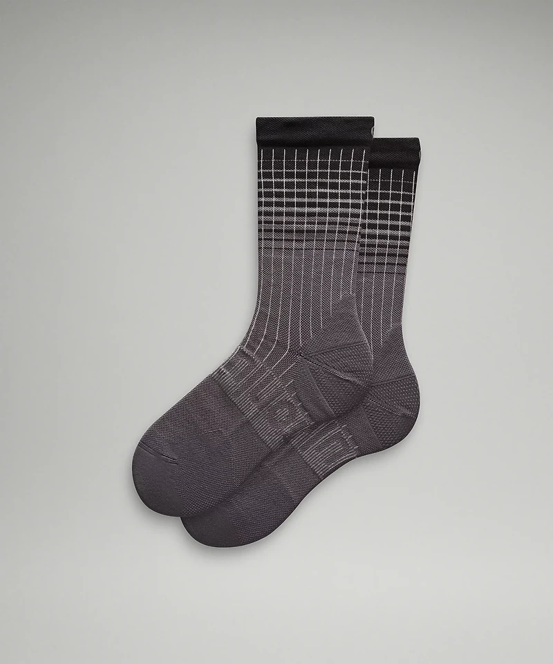 Men's Power Stride Crew Socks *Reflective |