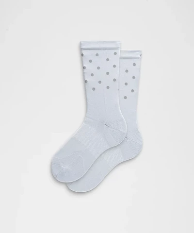 Men's Power Stride Crew Socks *Dot Reflective
