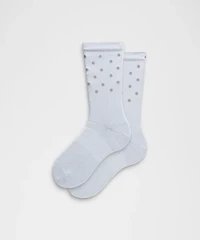 Men's Power Stride Crew Socks *Dot Reflective
