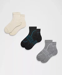 Men's Power Stride Ankle Socks 3 Pack *SLNSH Collection |