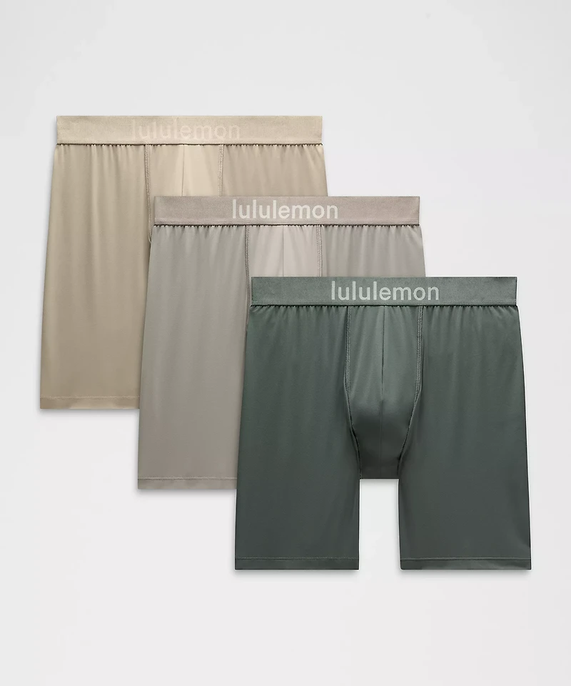 Soft Stretch Active Boxer Brief 7" *3 Pack | Men's Underwear