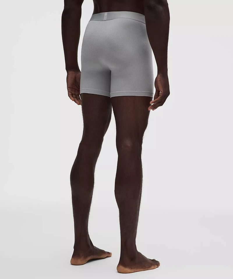 Always Motion Mesh Boxer Brief 5"