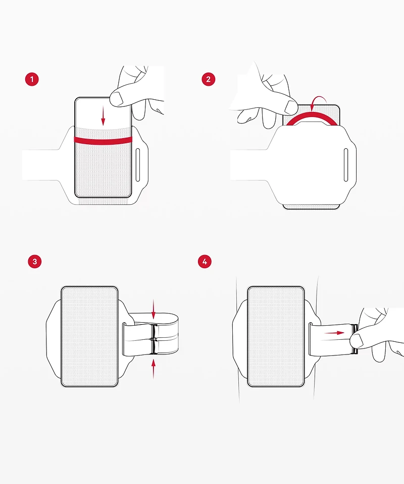 Fast and Free Running Armband