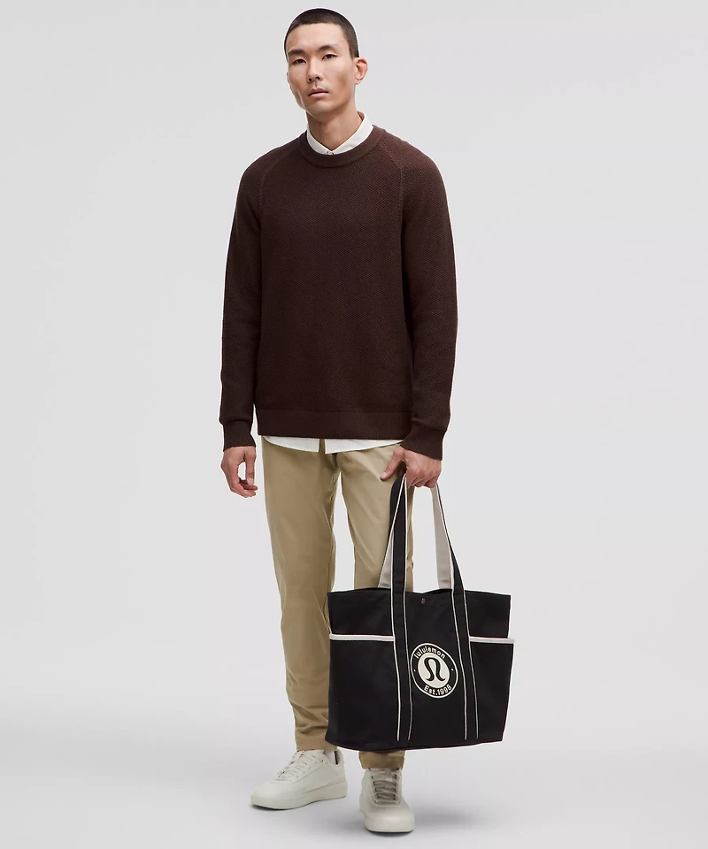 Daily Multi-Pocket Canvas Tote Bag 20L *Logo | Men's Bags,Purses,Wallets