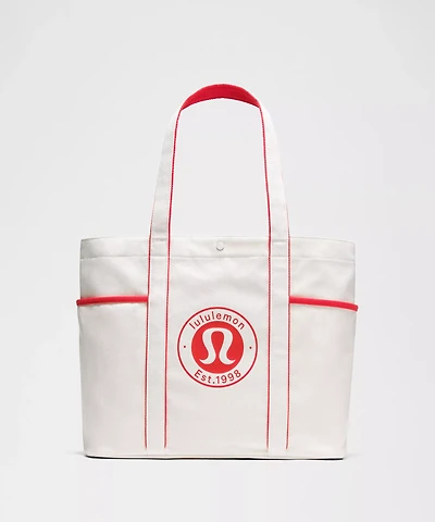 Daily Multi-Pocket Canvas Tote Bag 20L *Logo | Men's Bags,Purses,Wallets