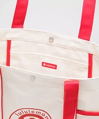 Daily Multi-Pocket Canvas Tote Bag 20L *Logo | Men's Bags,Purses,Wallets