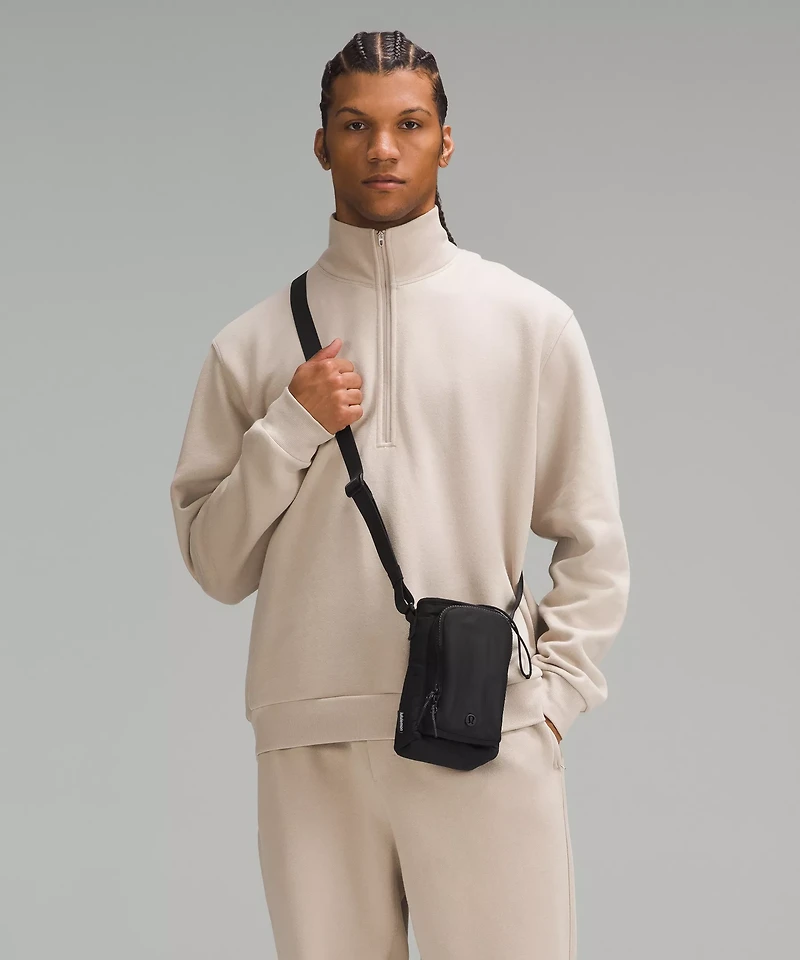 Water Bottle Crossbody with Front Pocket 2L