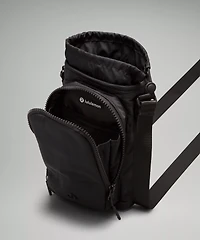 Water Bottle Crossbody with Front Pocket 2L