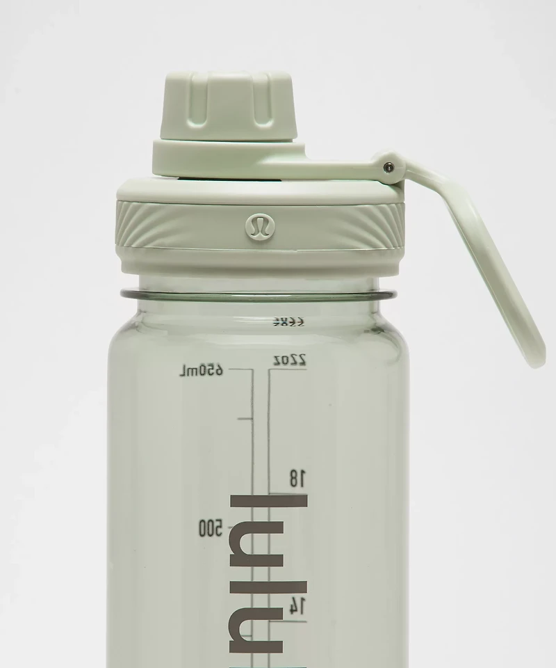 Back to Life Clear Bottle 24oz | Men's Water Bottles
