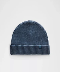 Close-Fit Wool-Blend Ribbed Knit Beanie | Men's Hats