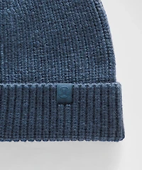 Close-Fit Wool-Blend Ribbed Knit Beanie | Men's Hats