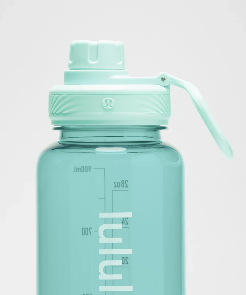 Back to Life Clear Bottle 32oz | Men's Water Bottles