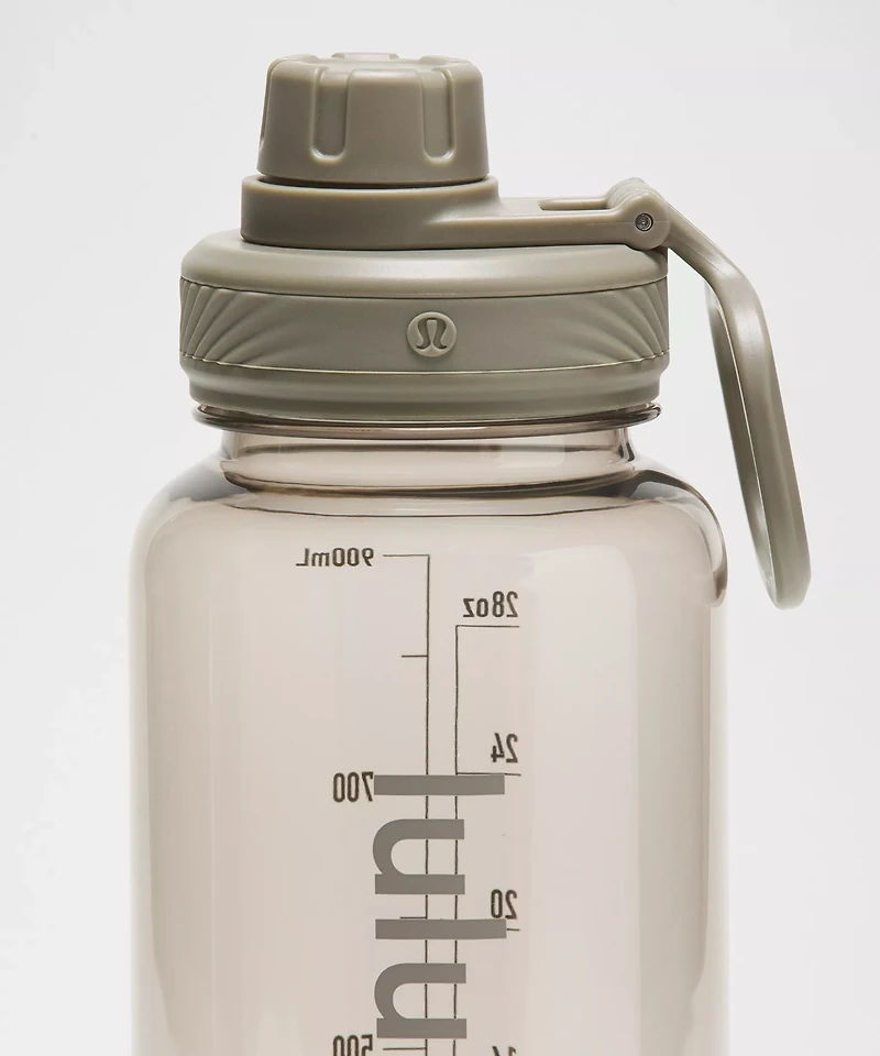 Back to Life Clear Bottle 32oz | Men's Water Bottles