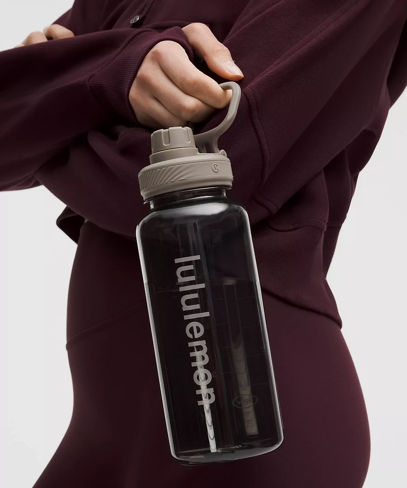 Back to Life Clear Bottle 32oz | Men's Water Bottles