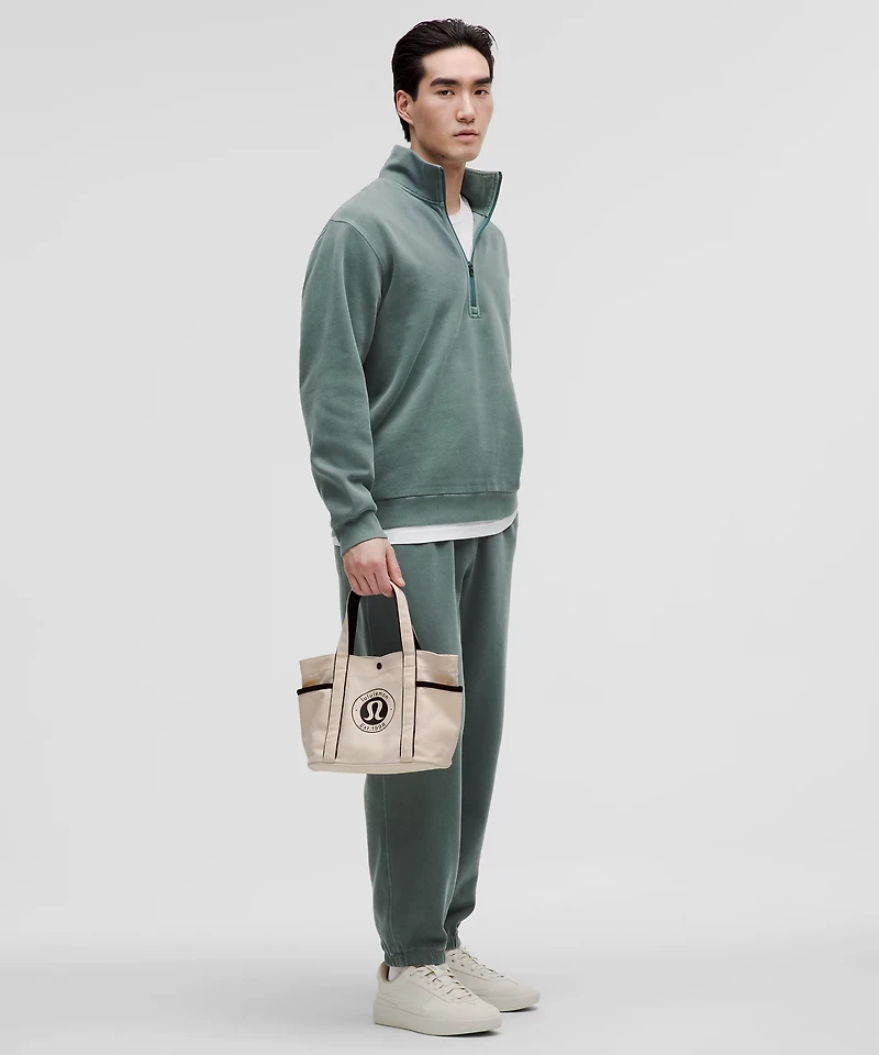 Daily Multi-Pocket Mini Canvas Tote Bag 6.5L