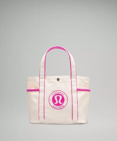 Daily Multi-Pocket Mini Canvas Tote Bag 6.5L