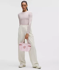 Daily Multi-Pocket Mini Canvas Tote Bag 6.5L