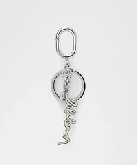 Metal Script Keychain | Men's Bags,Purses,Wallets
