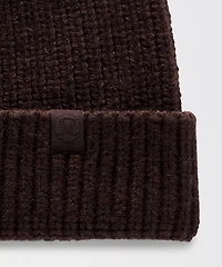 Close-Fit Wool-Blend Ribbed Knit Beanie
