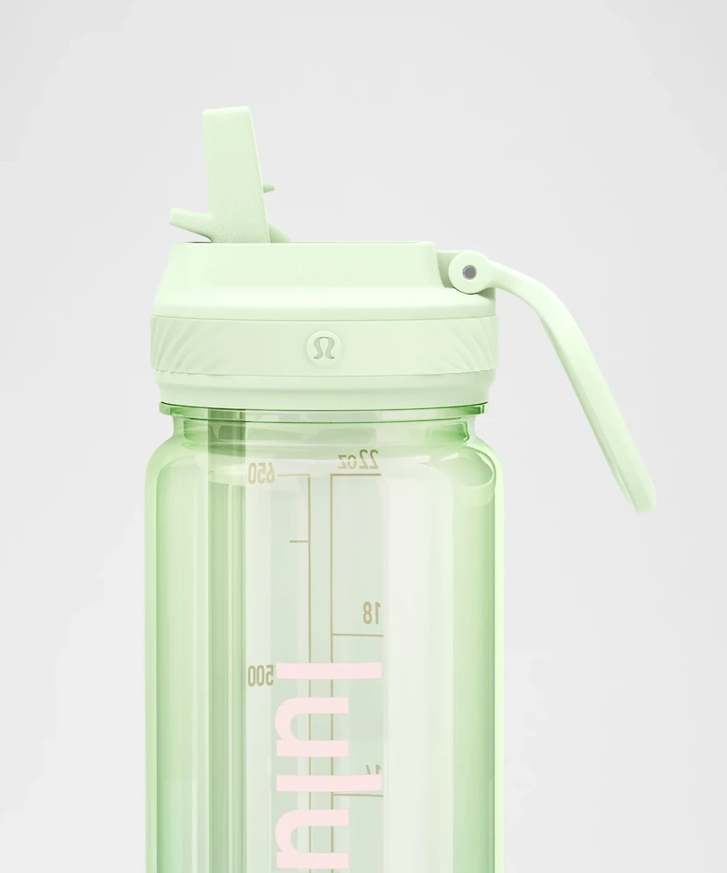 Back to Life Clear Bottle 24oz *Straw Lid