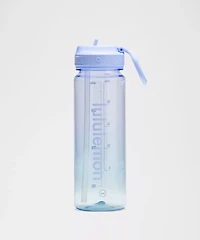 Back to Life Clear Bottle 24oz *Straw Lid | Men's Water Bottles